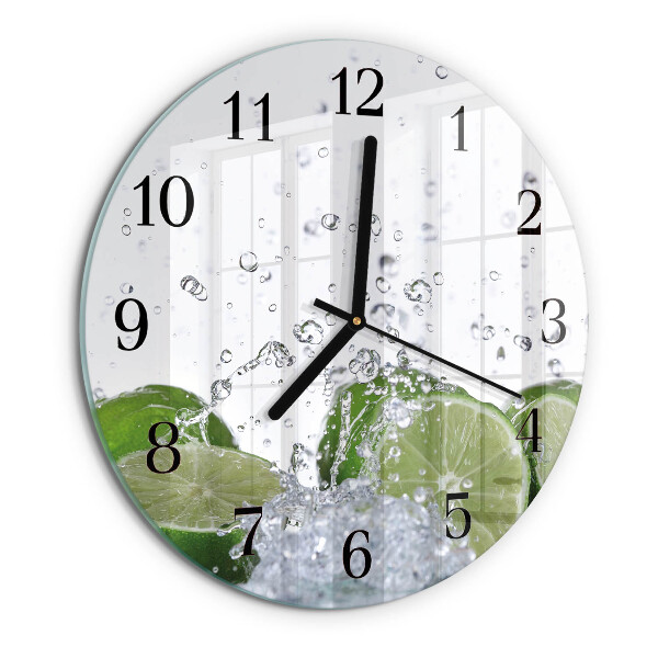 Wanduhr rund Limes