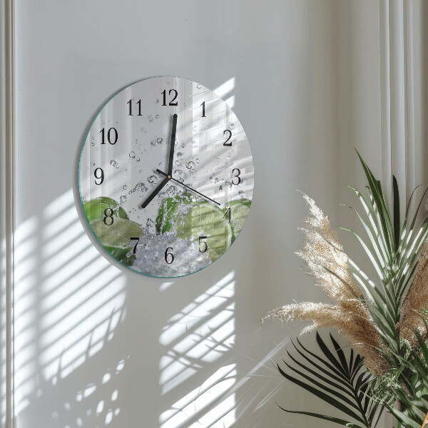 Wanduhr rund Limes
