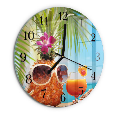 Wanduhr rund Feiertage