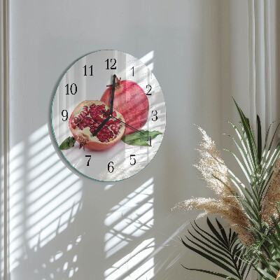 Wanduhr rund Granate