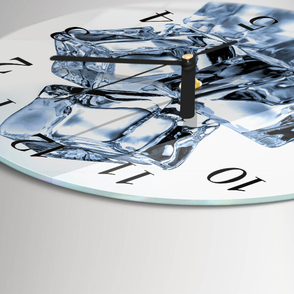 Wanduhr rund Eis