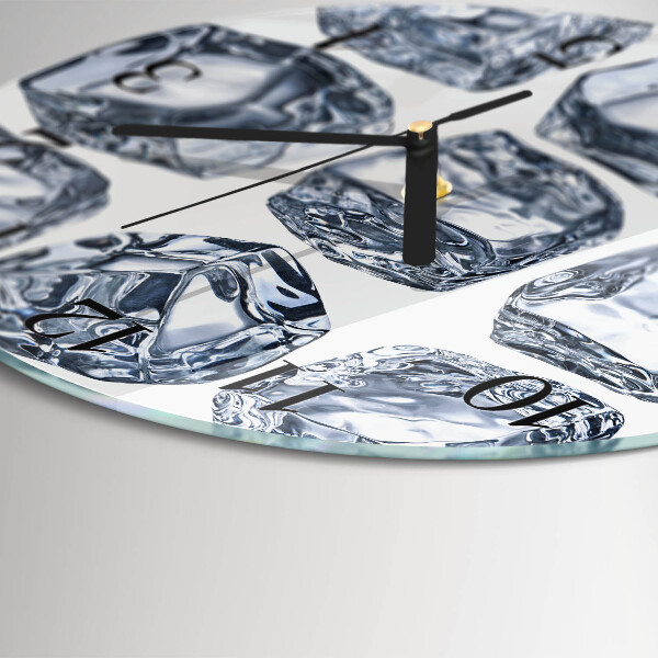 Wanduhr rund Eis
