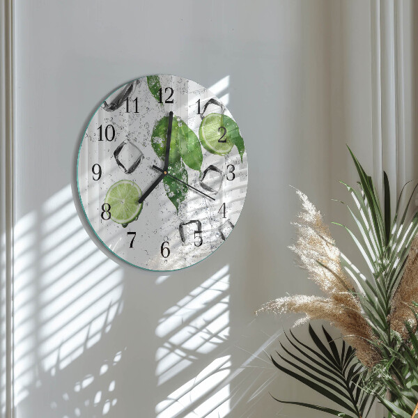 Wanduhr rund Limes