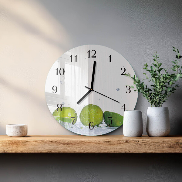Wanduhr rund Limes