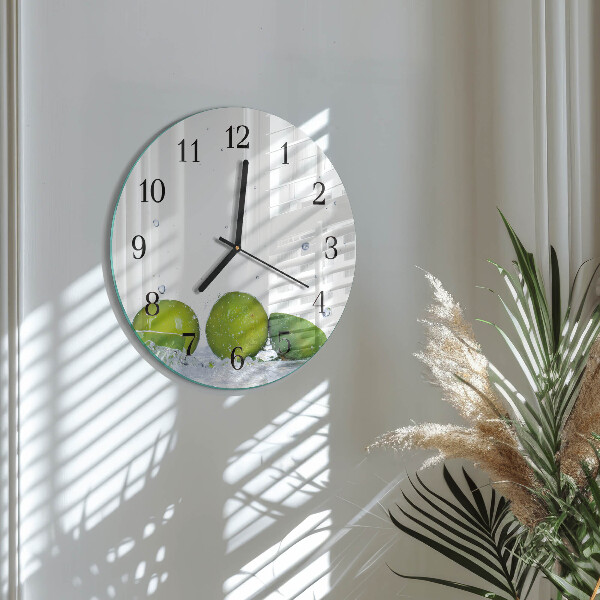 Wanduhr rund Limes