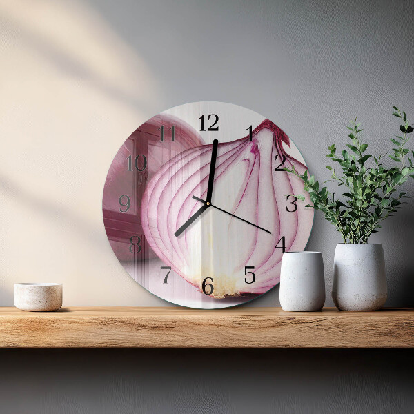 Wanduhr rund Zwiebel