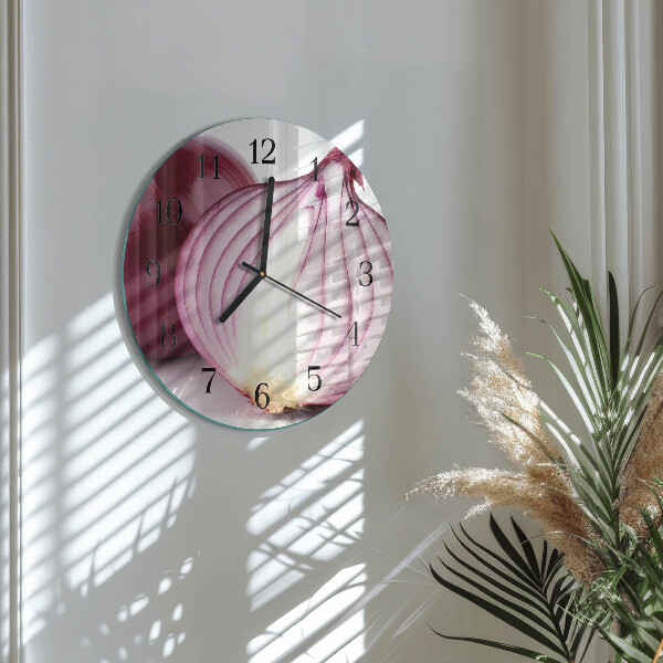 Wanduhr rund Zwiebel