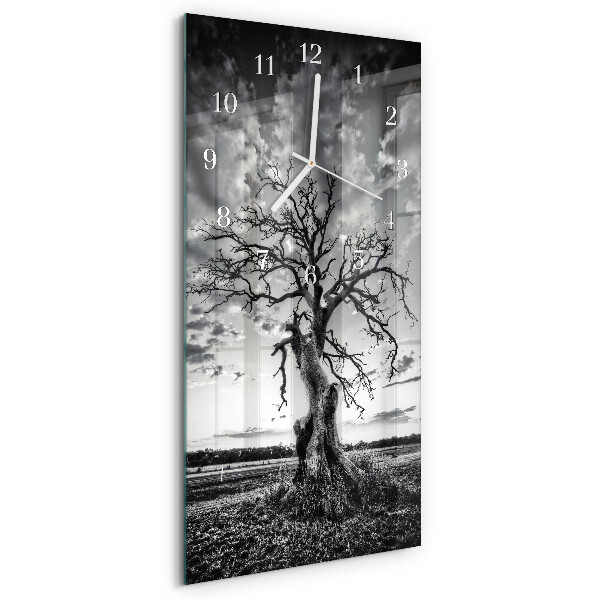 Vertikale Uhr Baum