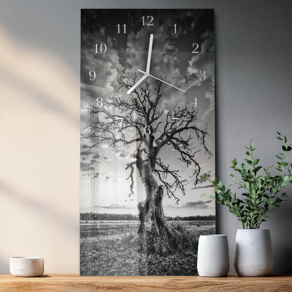 Vertikale Uhr Baum