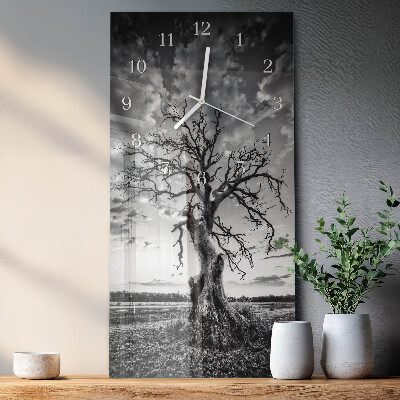 Vertikale Uhr Baum