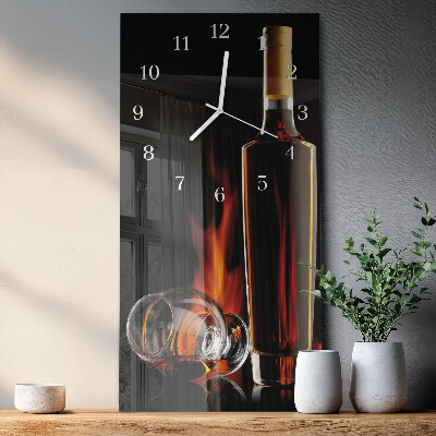 Vertikale Uhr Alkohol