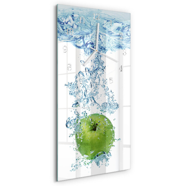 Vertikale Uhr Apfelwasser