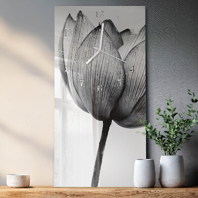 Vertikale Uhr Tulpe