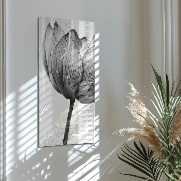 Vertikale Uhr Tulpe