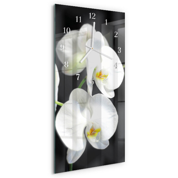 Vertikale Uhr Orchidee