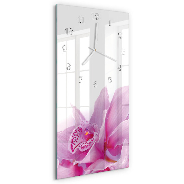 Vertikale Uhr Orchidee