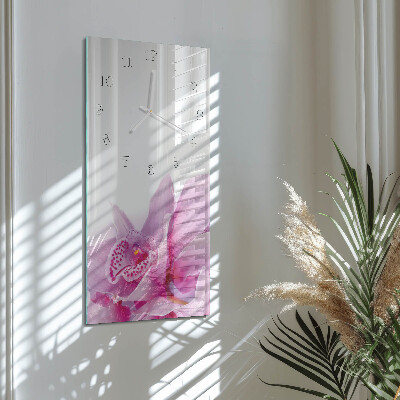Vertikale Uhr Orchidee