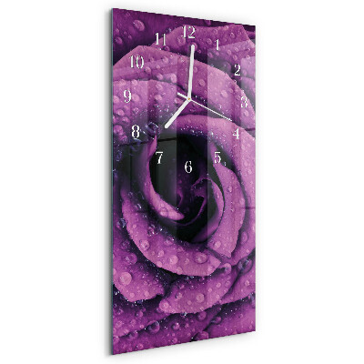 Vertikale Uhr Rose