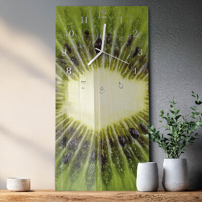 Vertikale Uhr Kiwi