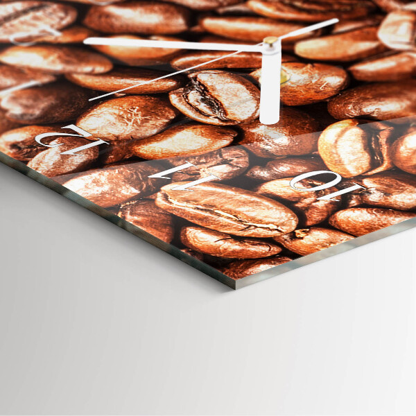 Vertikale Uhr Kaffeebohnen