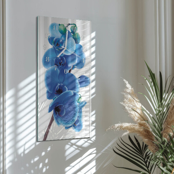 Vertikale Uhr Orchidee