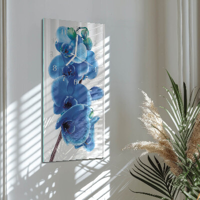 Vertikale Uhr Orchidee