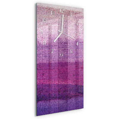 Vertikale Uhr Leinwand
