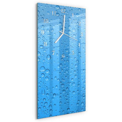 Vertikale Uhr Wassertropfen