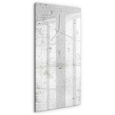 Vertikale Uhr Wand