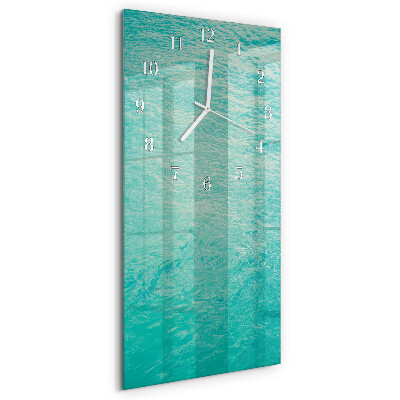 Vertikale Uhr Wasser