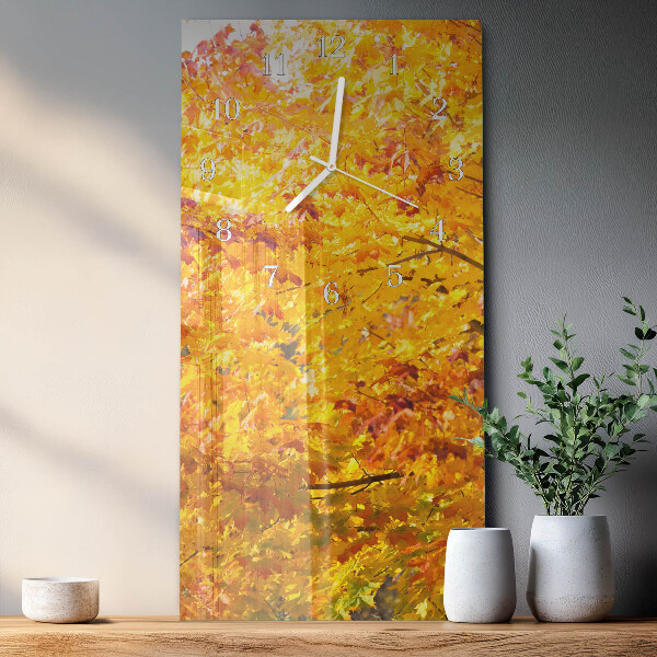 Vertikale Uhr Baum
