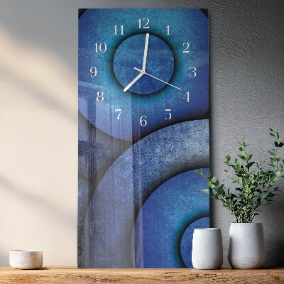 Vertikale Uhr Die Kunst der Kreise