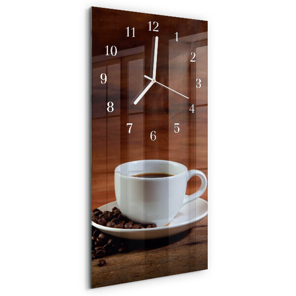Vertikale Uhr Tasse