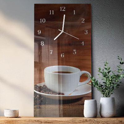 Vertikale Uhr Tasse