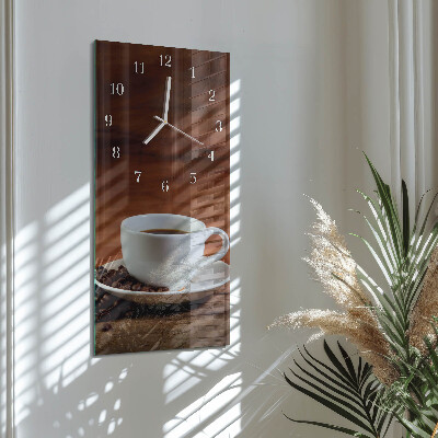 Vertikale Uhr Tasse
