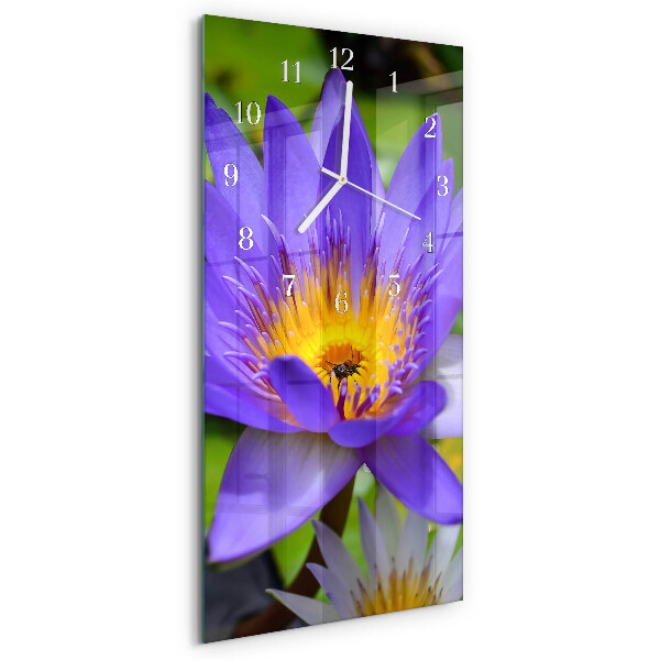 Vertikale Uhr Blume