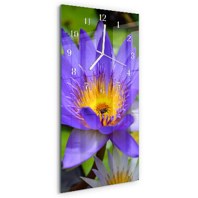 Vertikale Uhr Blume