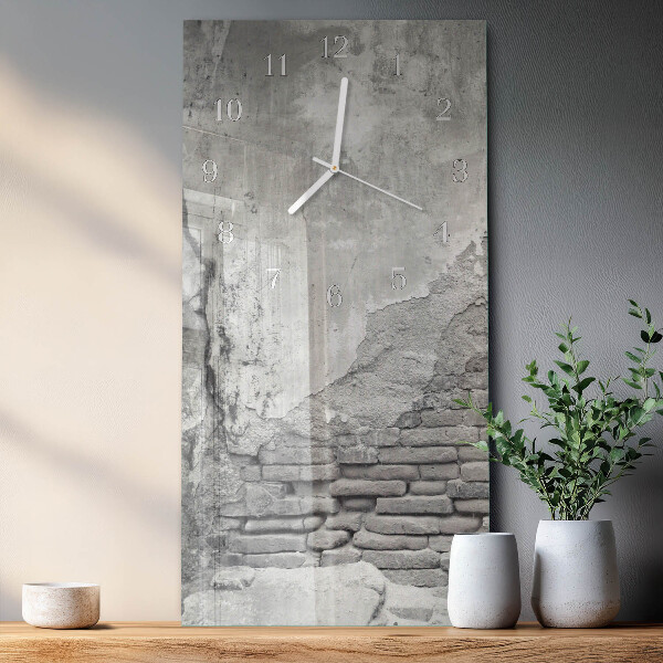 Vertikale Uhr Wand