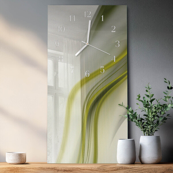 Vertikale Uhr Abstrakte Linien