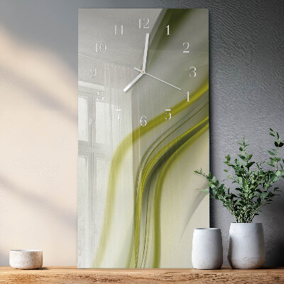Vertikale Uhr Abstrakte Linien