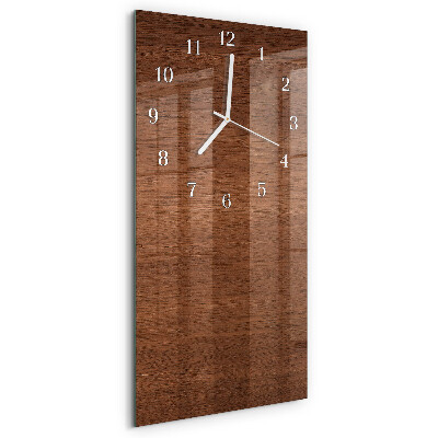 Vertikale Uhr Holzbretter