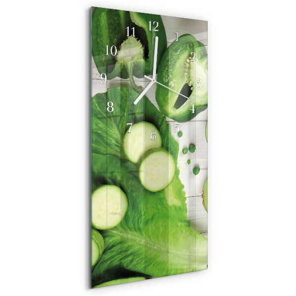 Vertikale Uhr Gemüse