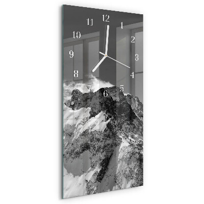 Vertikale Uhr Berg