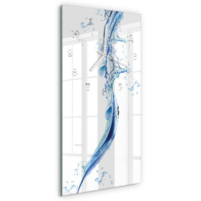 Vertikale Uhr Wasser