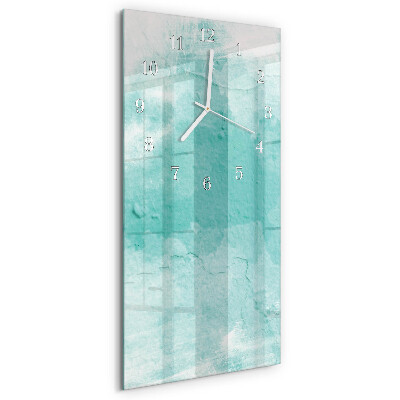 Vertikale Uhr Wand