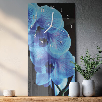 Vertikale Uhr Blume