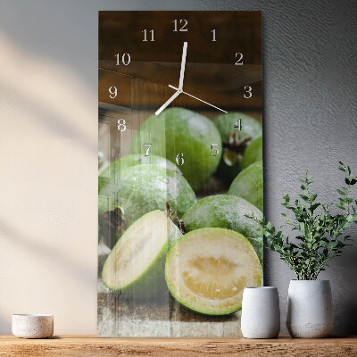Vertikale Uhr Granatäpfel