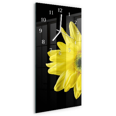 Vertikale Uhr Blume