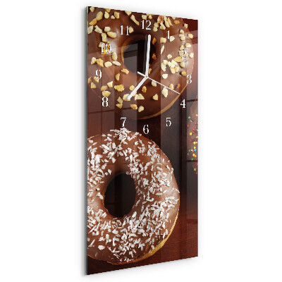 Vertikale Uhr Donuts