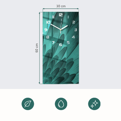 Vertikale Uhr Papier